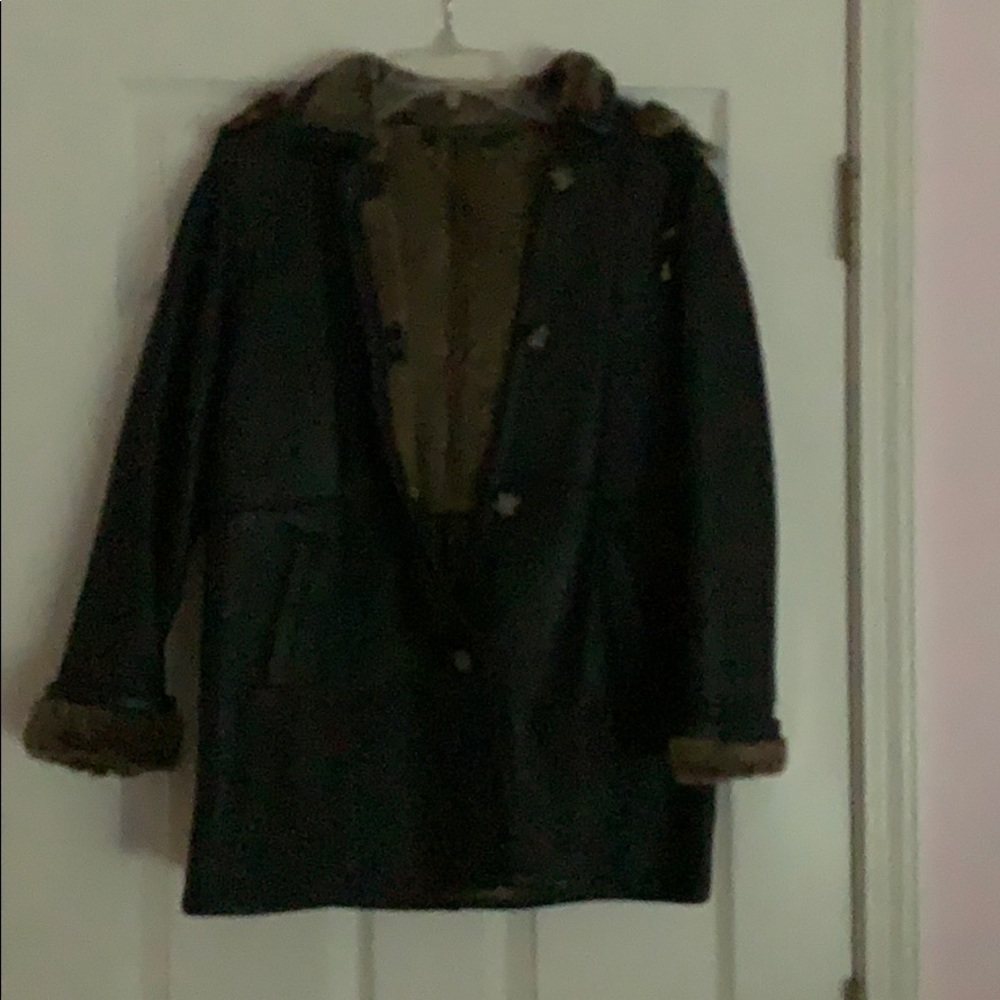 Shearling coat